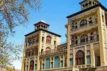 اولین تصویر از کاخ شمس‌العماره در روزهای ساخت