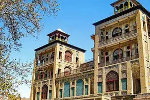 اولین تصویر از کاخ شمس‌العماره در روزهای ساخت