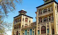 اولین تصویر از کاخ شمس‌العماره در روزهای ساخت
