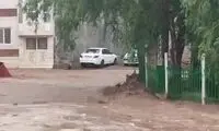 سیل این شهر قم را  با خود برد!