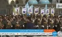 از حال رفتن یکی از دژبان‌های سپاه در پخش زنده