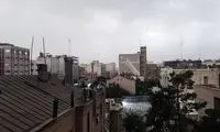 هشدار برای تهرانی‌ها در هوای طوفانی چهارشنبه
