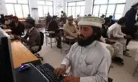 تصاویری از راهکار مردم  افغانستان برای اتصال به اینترنت