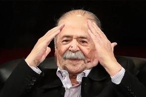 محمدعلی کشاورز و فردین در پشت‌صحنه فیلم «برزخی‌ها»