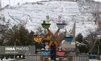 برف سنگینِ نوروزی بر تن پایتختِ تمدن ایران