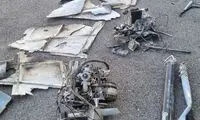 عکس ساقط‌شدن ۲ پهپاد اسرائیلی در زنجان