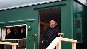 ویدئویی از سفر رهبر کره شمالی با یک قطار لاکچری
