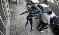 حرکت عجیب دختر جوان پس از سرقت تلفن همراهش