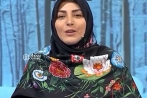 سکوت غمناک المیرا شریفی مقدم حین اجرای برنامه