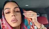نمایش تجمل‌گرایی همسر رونالدو در شب سال نو