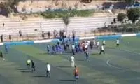 درگیری و بزن‌بزن باز هم در فوتبال پایه!