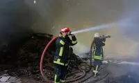 حریق مجتمع مسکونی در خیابان پاسداران 