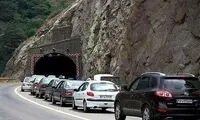 ترافیک در جاده چالوس و هراز سنگین شد