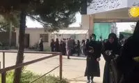 روسری رنگی‌ها نمی‌توانند به دانشگاه بروند