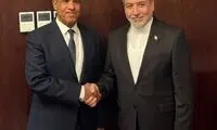 دیدار وزرای خارجه ایران و مصر در جده