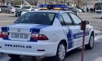 خودرو بی‌کیفیت ایرانی، ماشین پلیس ارمنستان