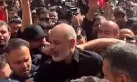 شعار مردم هنگام خروج سردار وحیدی از مصلی 