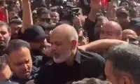 شعار مردم هنگام خروج سردار وحیدی از مصلی 