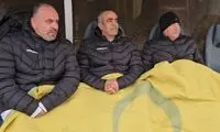 قاب جالب از علی پروین در سرمای شدید مشهد!