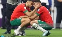 اشک تلخ مراکشی‌ها بعد از ناکامی