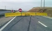 این جاده از امروز تا چهارشنبه بسته شد