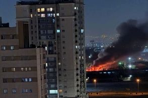 ویدئویی از انفجارهای جدید در سمت چیتگر