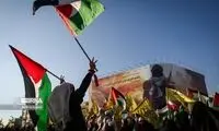 تصاویر منتشر شده از راهپیماییِ امروز برای غزه