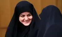 عکس جدید زهرا پزشکیان در سلف غذاخوری
