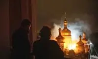 تصاویر حمله روسیه به کلیسای تاریخی اوکراین 