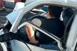 تصادف شدید در خیابان امام خمینی تهران