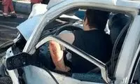 تصادف شدید در خیابان امام خمینی تهران