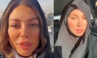 حضور مدل زن جنجالی در راهپیمایی 22 بهمن