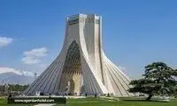  برج آزادی در تهران شهربازی شد!