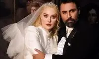 چیدمان خاص و پاییزی سفره عقد آرام جعفری و بابک انصاری