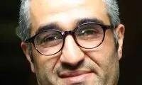 عکسی از پژمان جمشیدی در کنار دختری با دامن نارنجی