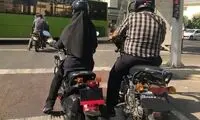 برخورد جالب راننده وانتی با یک موتورسوار زن وایرال شد