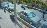 ثبت تصویر از یک اتفاق عجیب جلوی سفارت فرانسه
