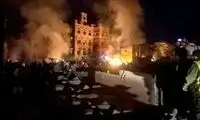 حمله آمریکا به بازاری در صنعاء 