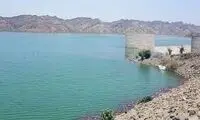 این سد سیستان و بلوچستان تقریبا سرریز شد