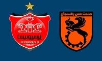 شکست دو‌ گله پرسپولیس در نیمه اول دیدار با مس