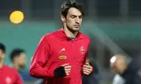 قاب دو نفره مدافع محبوب پرسپولیس در کنار همسرش
