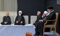 لحظه ورود رهبر انقلاب به حسینیه امام خمینی