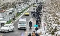 برف، 90درصد معابر تهران را قفل کرد!