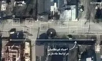 تصاویر ماهواره‌ آمریکا که ادعای روسیه را رد می‌کند.