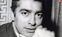عکسی از فردین کنار دریای خزر در سال ۱۳۵۰