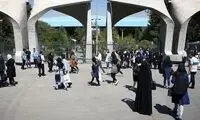 حجاب‌بان‌ها همچنان در گیت ورودی دانشگاه تهران!