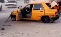 پرایدِ یاغی در عراق چندین خودروی لوکس را درو کرد!