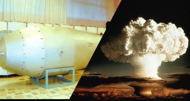 قوی ترین بمب‌ های اتمی که تا به حال منفجر شده‌اند