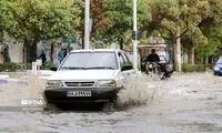 اولین تصاویر از بارش‌های سیل‌آسا در کرمان