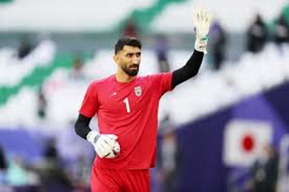 بیرانوند: از لحاظ فوتبالی باید به ما احترام بگذارید!